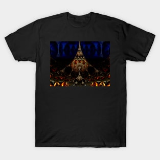 Fractal Art Deco Stalagmite T-Shirt